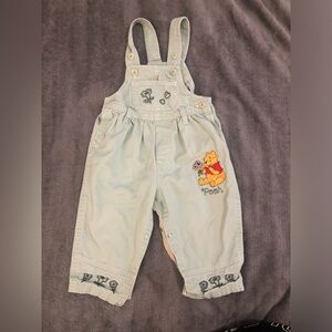 Vintage 18m Pooh Bear Overalls